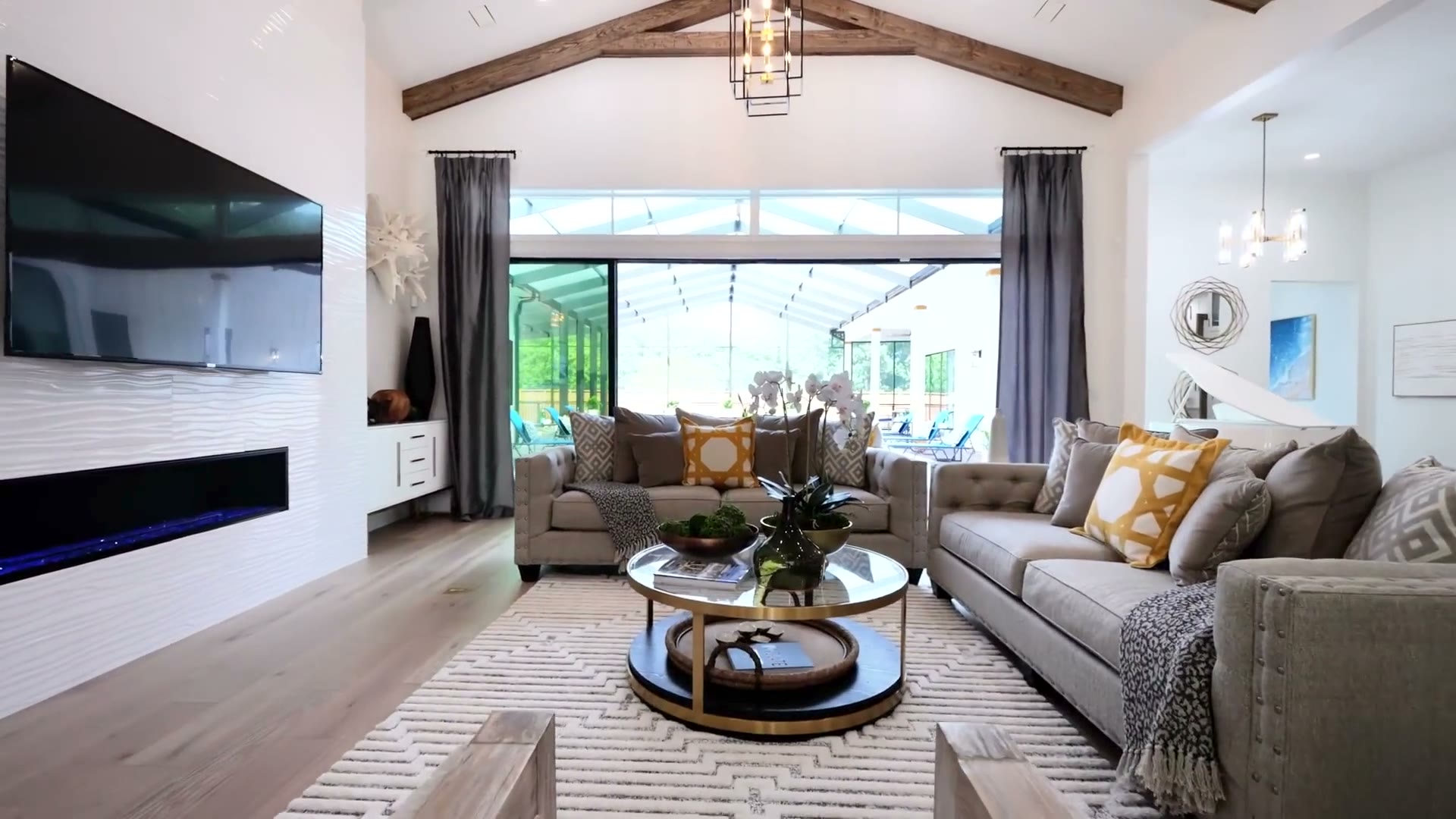 Elegant luxury home interior