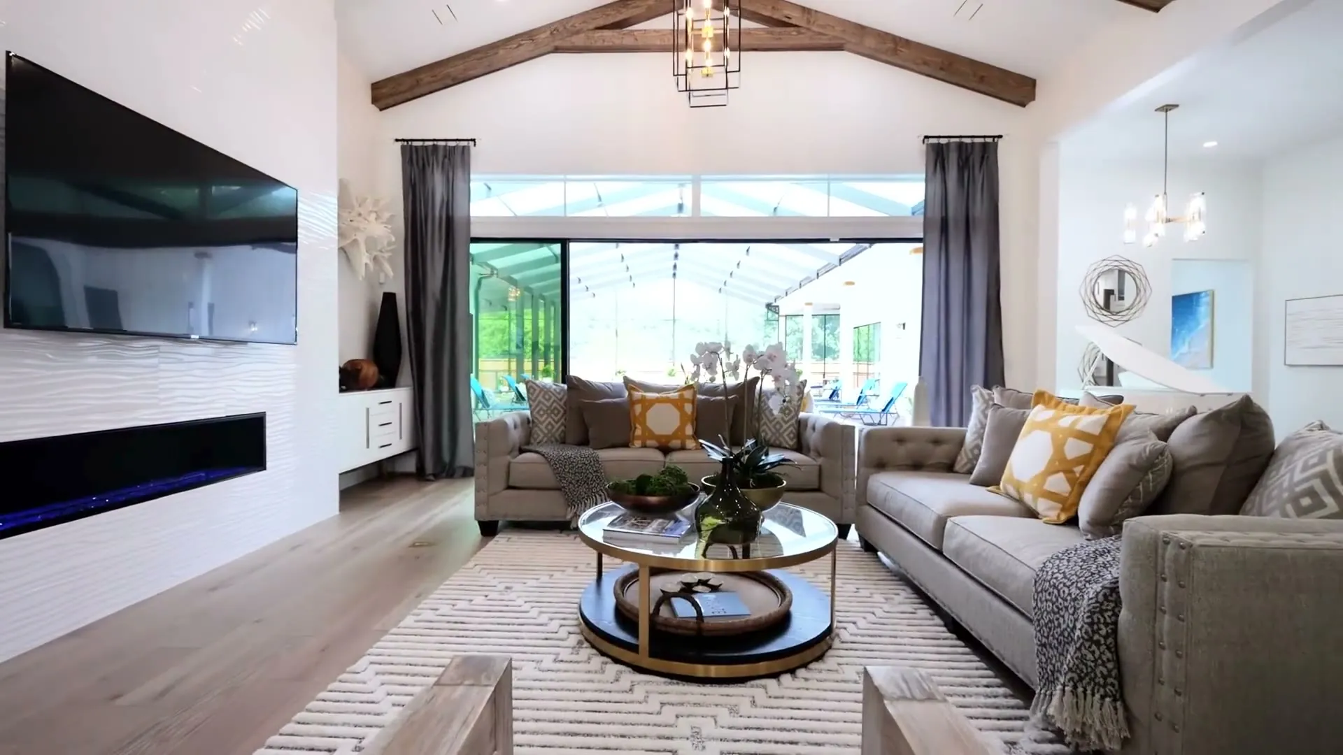 Elegant luxury home interior