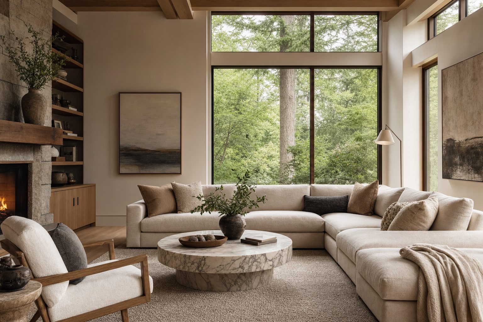 Elegant luxury living room